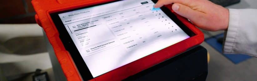 Labelsoftware integreren in de productie